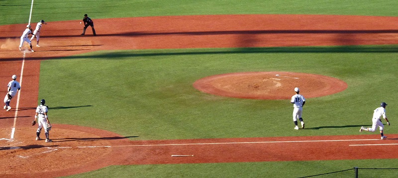 駒澤大対中央大 10月7日 東都大学野球1部 後半_b0166128_15285654.jpg