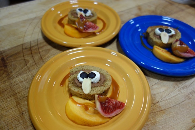 今週のメニュー10/21〜福を巻き込むふくろ〜るケーキ〜_a0017350_00023107.jpg