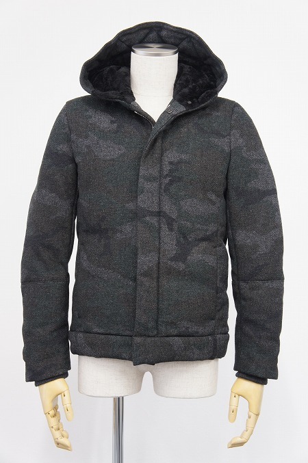 ミリタリーテイストダウンジャケット！VADEL/バデル・GF042WLP13 hooded down jacket (dark camo)☆そして、ミーガン・フォックス。_b0108653_20500399.jpg