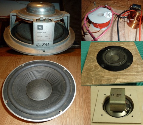 JBL127A+PIONEER 66-38F-1 2WAYスピ-カーシステム : 骨董八吋話者 ～vintage 8inch speakers～