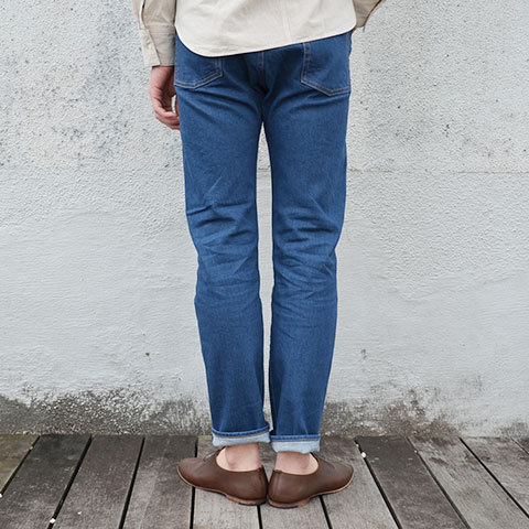 Honor gathering(オナーギャザリング) high quality stretch vintage slab denim 5P pants -french indigo-_d0158579_14075025.jpg
