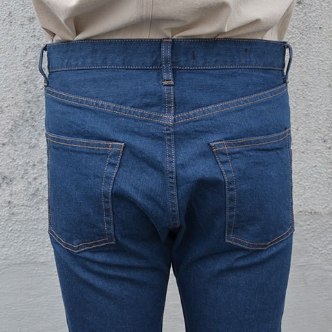 Honor gathering(オナーギャザリング) high quality stretch vintage slab denim 5P pants -french indigo-_d0158579_14080433.jpg