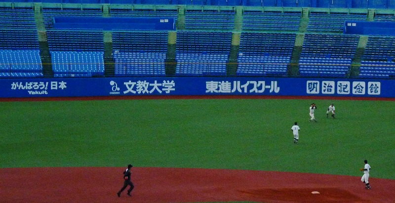 國學院大対専修大 10月7日 東都大学野球1部 前半_b0166128_1035552.jpg