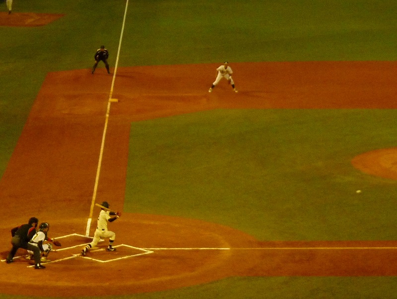 國學院大対専修大 10月7日 東都大学野球1部 後半_b0166128_17302141.jpg