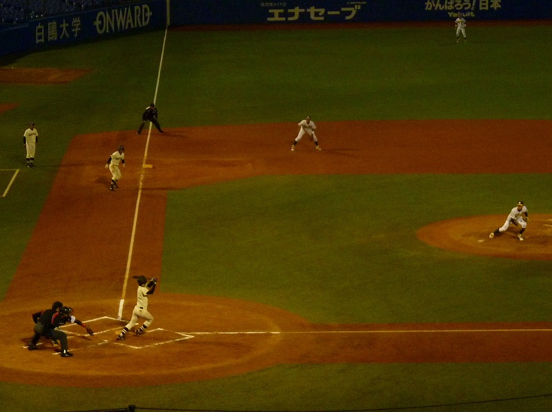國學院大対専修大 10月7日 東都大学野球1部 後半_b0166128_1732232.jpg