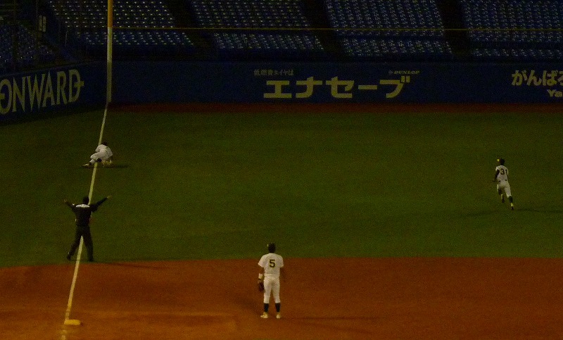 國學院大対専修大 10月7日 東都大学野球1部 後半_b0166128_17482438.jpg