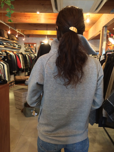 リヨセル裏毛ZIP HI NECK._e0357389_15263965.jpg