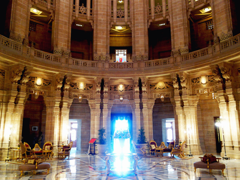 インド旅行記　2015年9月　4日目　ジョドプール　「Taj Umaid Bhawan Palace」　施設_e0349423_13255449.jpg