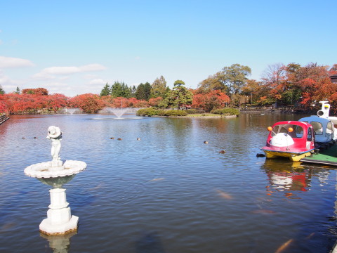 紅葉の猿賀公園(平川市)*2015.10.23_b0147224_19585148.jpg