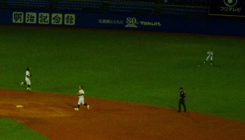 國學院大対専修大 10月7日 東都大学野球1部 後半_b0166128_19255241.jpg