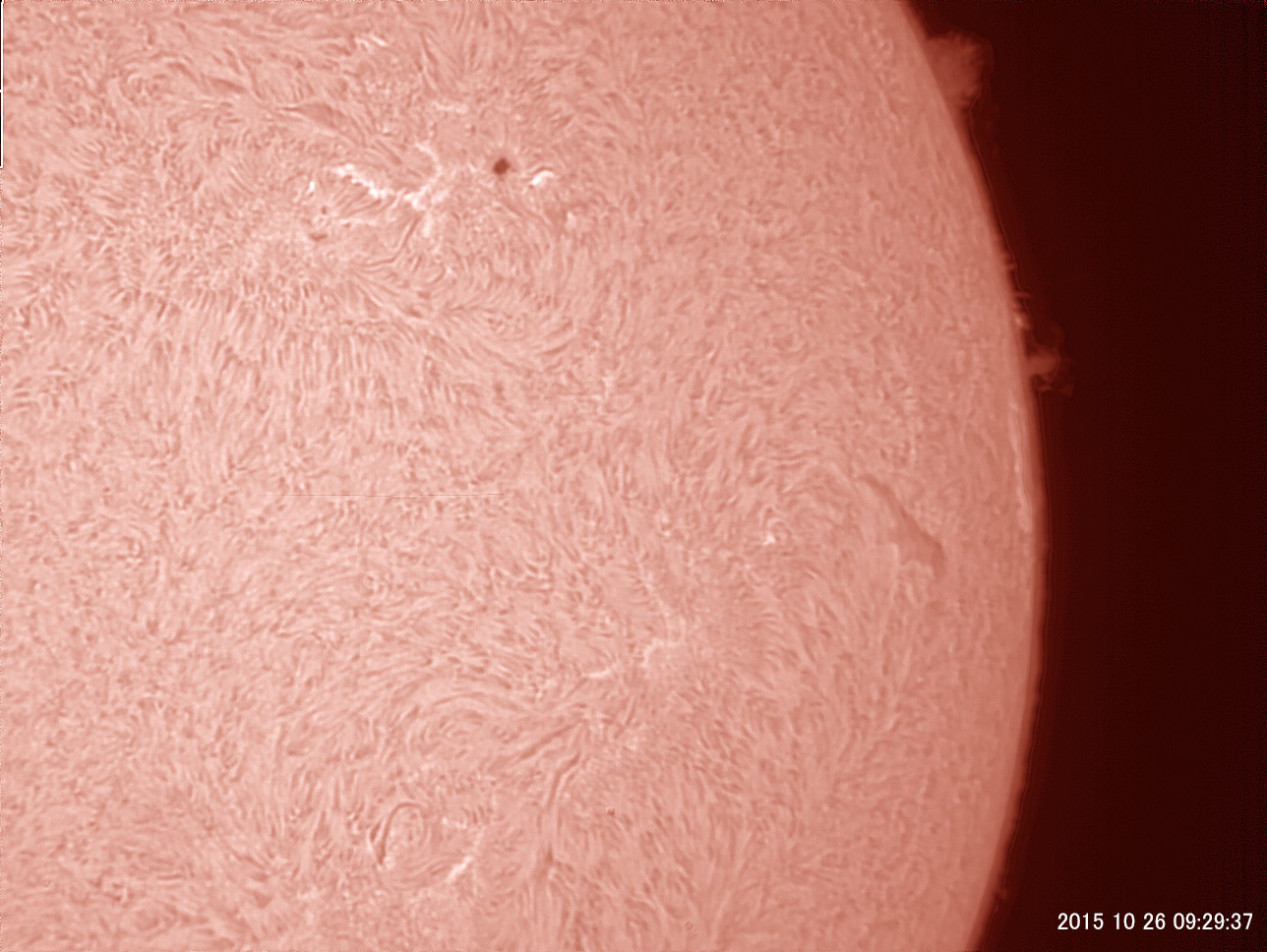 10月26日の太陽_e0174091_11051091.jpg