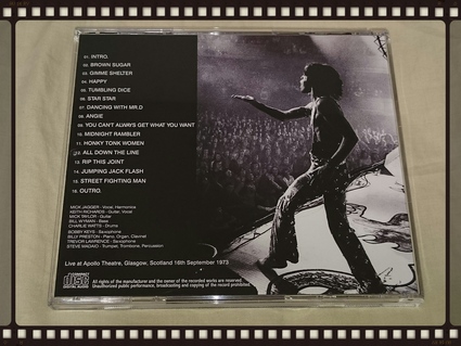 THE ROLLING STONES / GLASGOW APOLLO 1973_b0042308_12125930.jpg