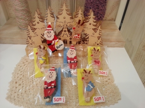 新作クリスマス限定ドールクリップ by sami_e0211448_19404977.jpg
