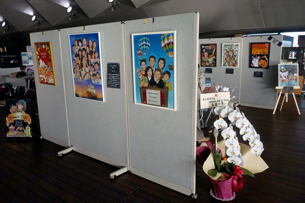 ナミナミチョークアートスタジオ教室展2015 横浜港大さん橋くじらのおなかギャラリー_f0117059_2240267.jpg