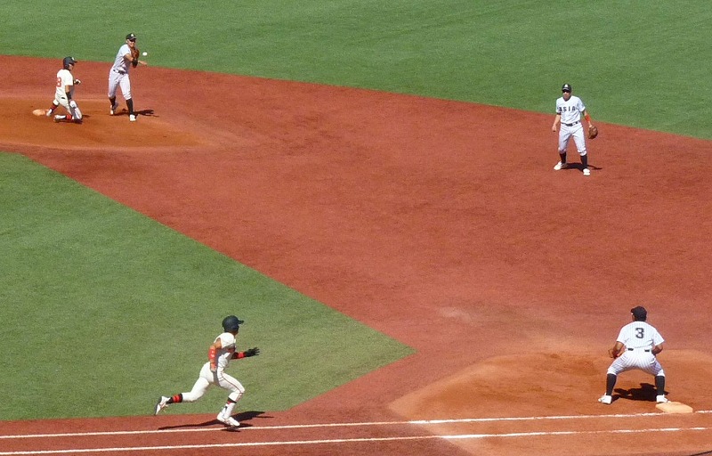 亜細亜大対日本大 10月8日 東都大学野球1部 前半_b0166128_18481861.jpg