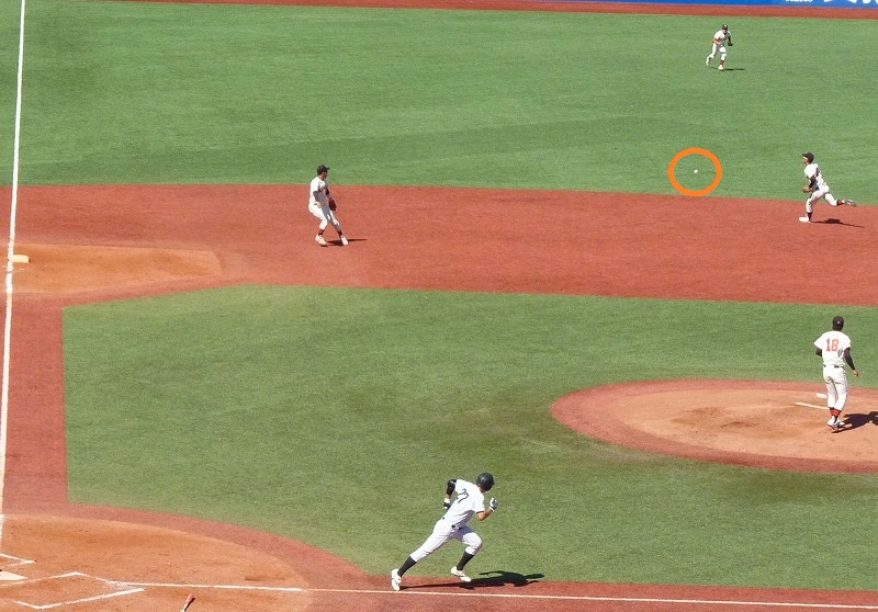 亜細亜大対日本大 10月8日 東都大学野球1部 前半_b0166128_18563645.jpg