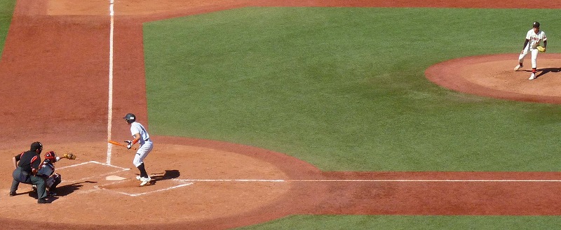 亜細亜大対日本大 10月8日 東都大学野球1部 前半_b0166128_19162765.jpg