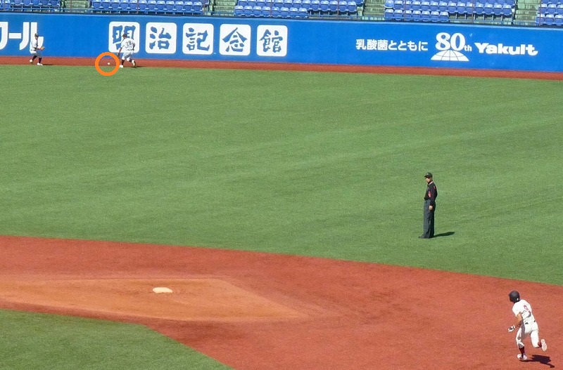 亜細亜大対日本大 10月8日 東都大学野球1部 前半_b0166128_19524811.jpg
