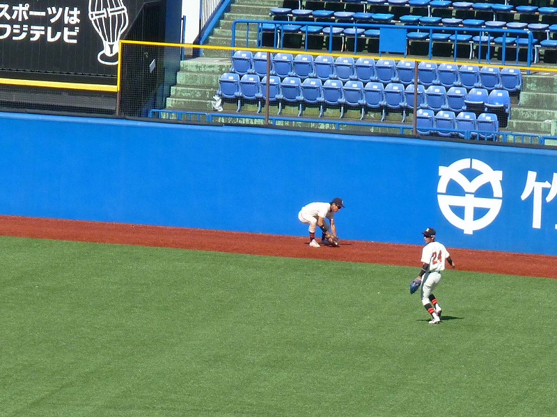 亜細亜大対日本大 10月8日 東都大学野球1部 前半_b0166128_20302814.jpg