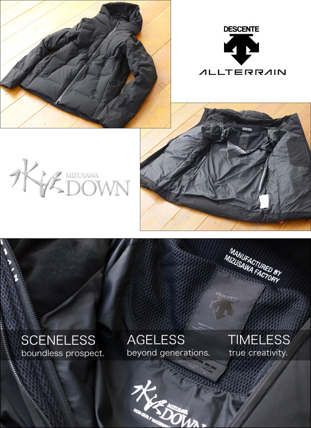 DESCENTE [デサント] MIZUSAWA DOWN JACKET 「SHUTTLE」 [DIA3571U] MEN\'S_f0051306_13204479.jpg