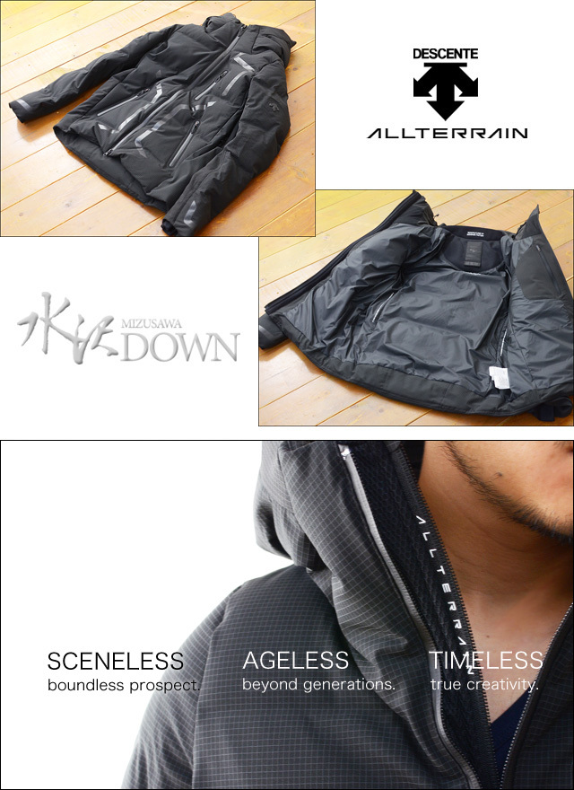 DESCENTE [デサント] MIZUSAWA DOWN JACKET 「STORM」 [DIA3574U