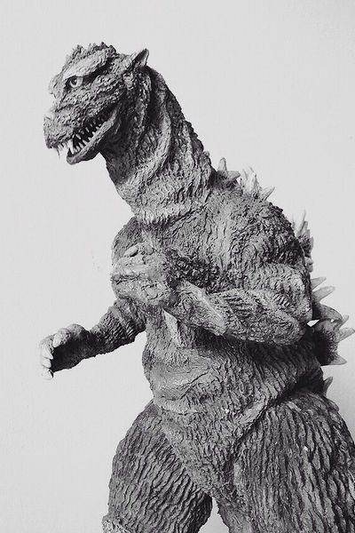 逆襲ゴジラ 55cm : てんつく工芸作品集