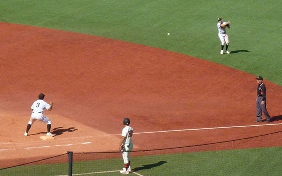 亜細亜大対日本大 10月8日 東都大学野球1部 後半_b0166128_11263612.jpg