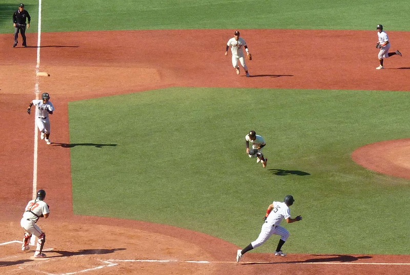 亜細亜大対日本大 10月8日 東都大学野球1部 後半_b0166128_1374750.jpg