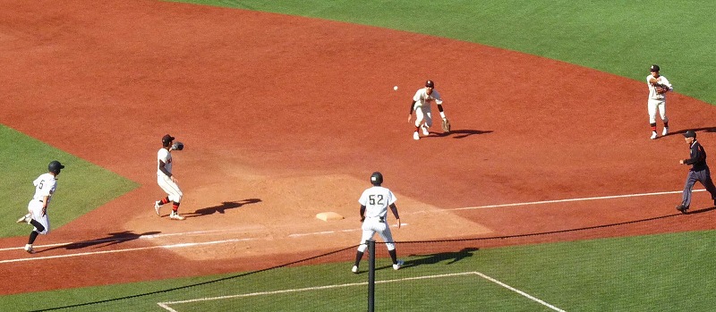 亜細亜大対日本大 10月8日 東都大学野球1部 後半_b0166128_16413749.jpg