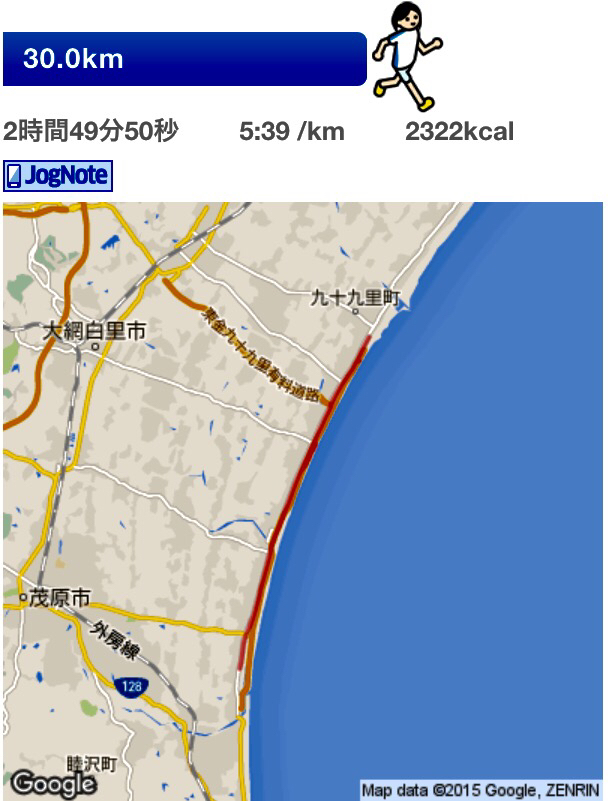 波乗り後に九十九里30キロ走_d0011635_13214291.jpg