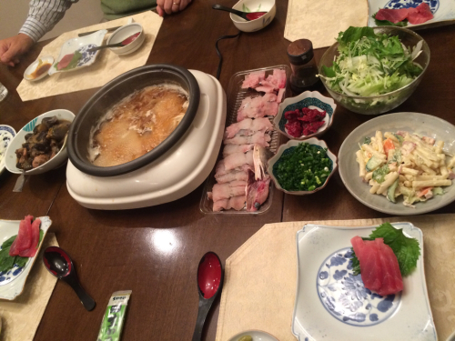 家でハモ鍋⭐️_c0151965_01051592.jpg