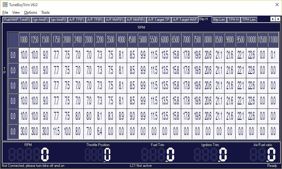 TuneBoy tune file V6 を Diavel にﾛｰﾄﾞして Launch Control_f0004270_20162428.jpg