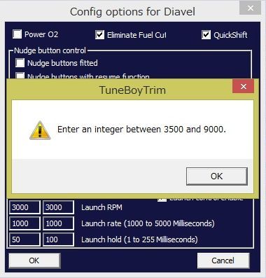 TuneBoy tune file V6 を Diavel にﾛｰﾄﾞして Launch Control_f0004270_22431120.jpg