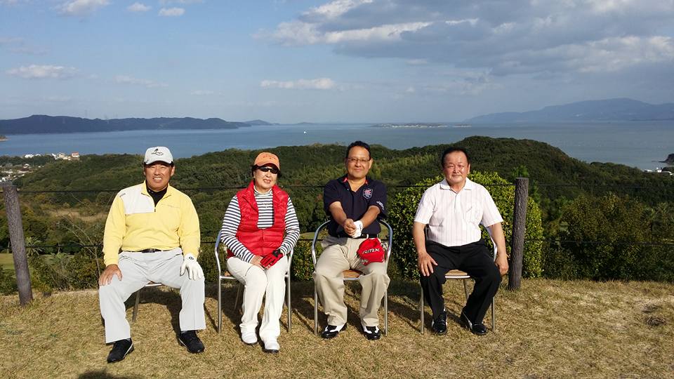 日本プロレス界の父、力道山さんの奥様が岡山に来られたので、早朝から岡山入りしてラウンド。_c0186691_1431793.jpg