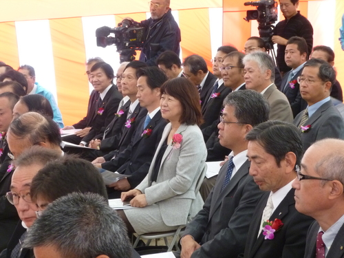 10月29日 島田川工業用水道建設の起工式_c0104626_18382344.jpg