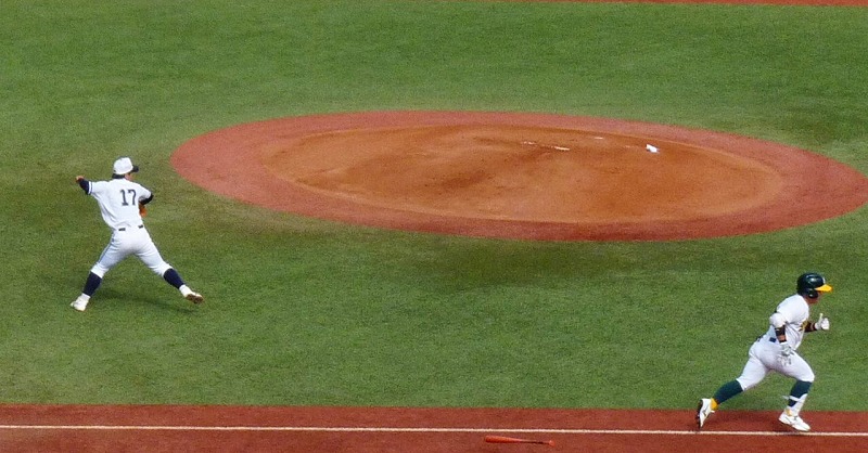 専修大対中央大 10月14日 東都大学野球1部 前半_b0166128_10594365.jpg