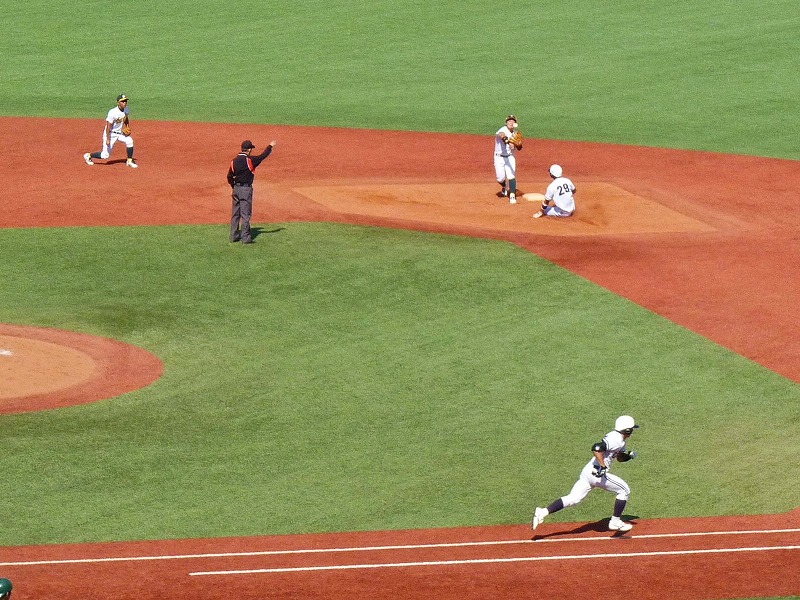 専修大対中央大 10月14日 東都大学野球1部 前半_b0166128_13311858.jpg