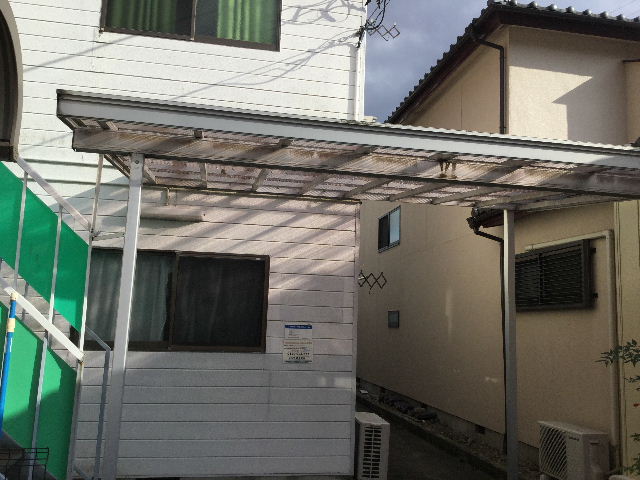 緊急テラス屋根工事 2か所_f0031037_19371221.jpg