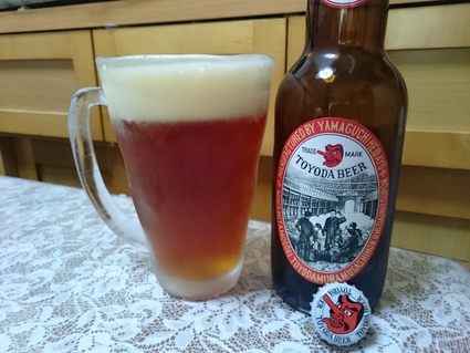 夜勤明けのビールVol.252 石川酒造 TOYODAビール 330ml¥500_b0042308_1848589.jpg