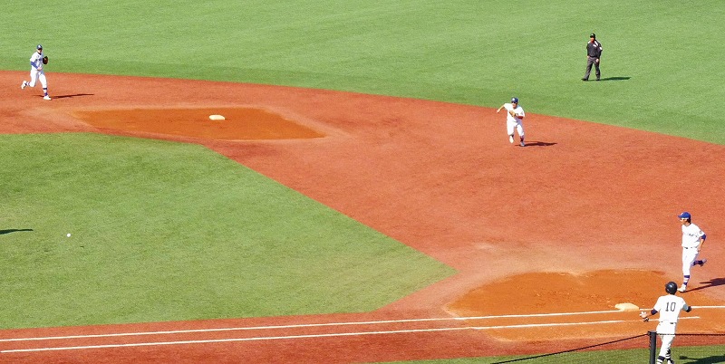 國學院大対駒澤大 10月14日 東都大学野球1部 前半_b0166128_16381639.jpg