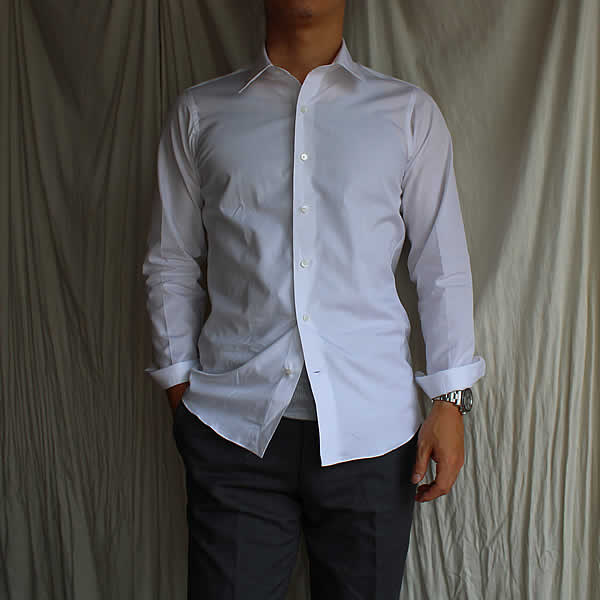 shirts No. 7 / Atelier de vêtements　『regular collar dress shirt』_c0181543_13301411.jpg