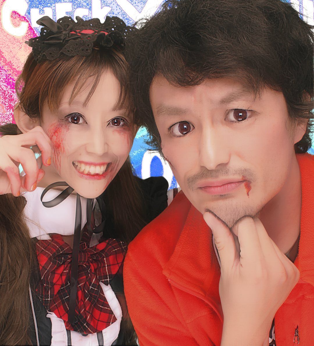 Youtuberのハロウィンイベント参加 プリクラ編 整体 ツボゲッチューりらく屋 朝霞