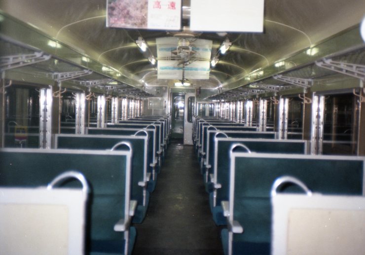 80年代 飯田線 モハ80 300番台の車内 タキ１０４５０ の国鉄時代の記録