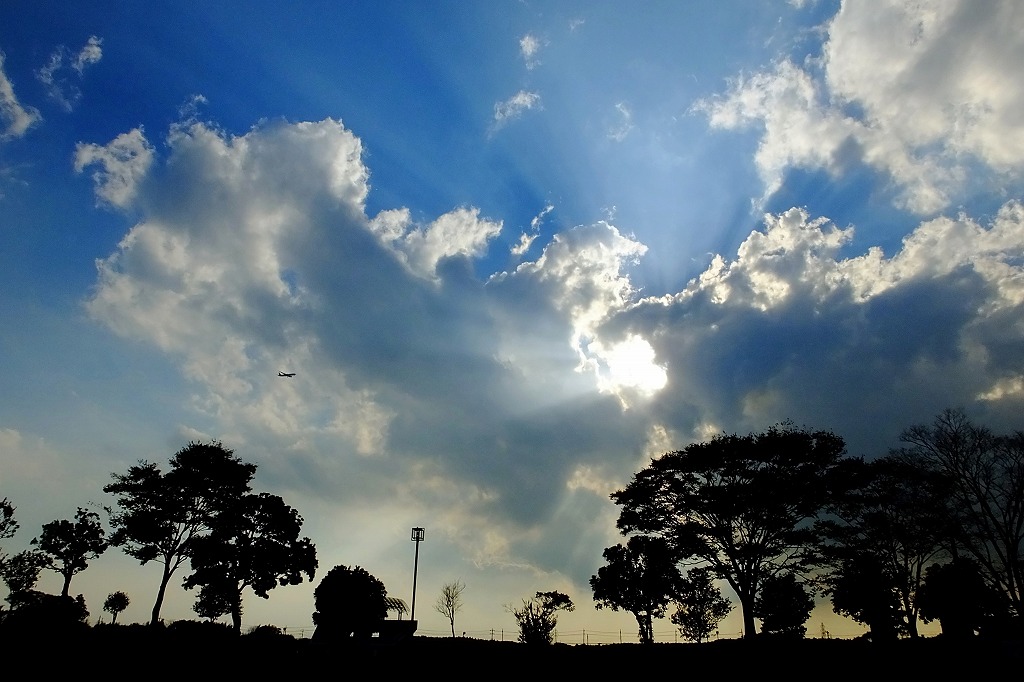 旅客機と雲と騒音と　　　　　　　_b0236251_1355246.jpg