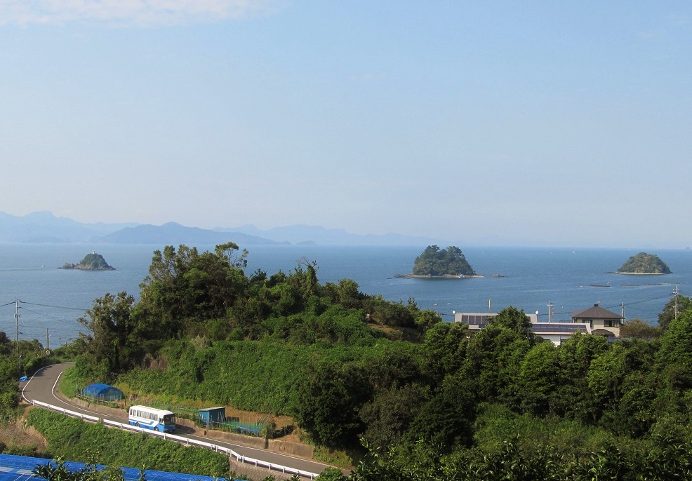 合串 熊本県津奈木町 ウエスタンビュー 九州の路線バス沿線風景サイト 合串 熊本県津奈木町 ウエスタンビュー 九州の路線バス沿線風景サイト