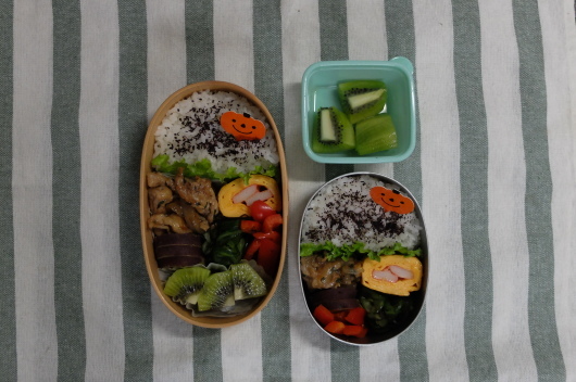 キャラ弁が作れない人のハロウィン弁当 30食堂 キャラ弁が作れない人のハロウィン弁当 30食堂