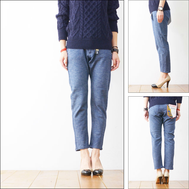 Lee CLIMBers by GRAMICCI [リーbyグラミチ] KNIT DENIM SLIM TAPERED PANTS [GLP-15F103] LADY\'S_f0051306_19341888.jpg