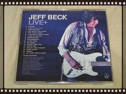 JEFF BECK / LIVE+_b0042308_1472236.jpg