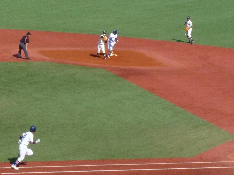 駒澤大対國學院大 10月15日 東都大学野球1部 前半_b0166128_21135296.jpg