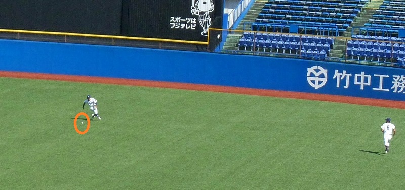 駒澤大対國學院大 10月15日 東都大学野球1部 前半_b0166128_21373741.jpg